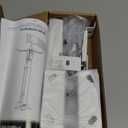 WALI Projector Mount Ceiling/Wall - Universal 3-in-1 Bracket with Extension Pole, Height Adjustable Holder for LCD/DLP Projectors, Supports up to 44lbs (PM-003-W), White (Medium)