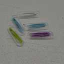 Jowxsx 5Pcs Colorful Contact Lens Tool Case Set Remover and Inserter, Contact Applicator with Soft Tip, Suitable for Contact Lens User, Practical Tools Cases