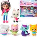 DreamWorks GABBY'S Dollhouse The Movie, Cat-Venture Crew Pack, 11-Piece Toy Figure Set with Accessories, Kids Toys for Girls & Boys Ages 3 and Up