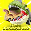 JOYIN 13 in 1 Dinosaur Toys for Kids 3-5, Transport Dinosaur Carrier Truck with 12 Pull Back Cars, Toddler Toys 3-4 Birthday Gifts for 3 4 5+ Year Old Boys