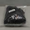 SCOMCHIC Womens Plus Size Wedding Guest Dress Formal Lace Wrap V Neck High Low Short Sleeve Cocktail Maxi Dresses XL-4XL Black