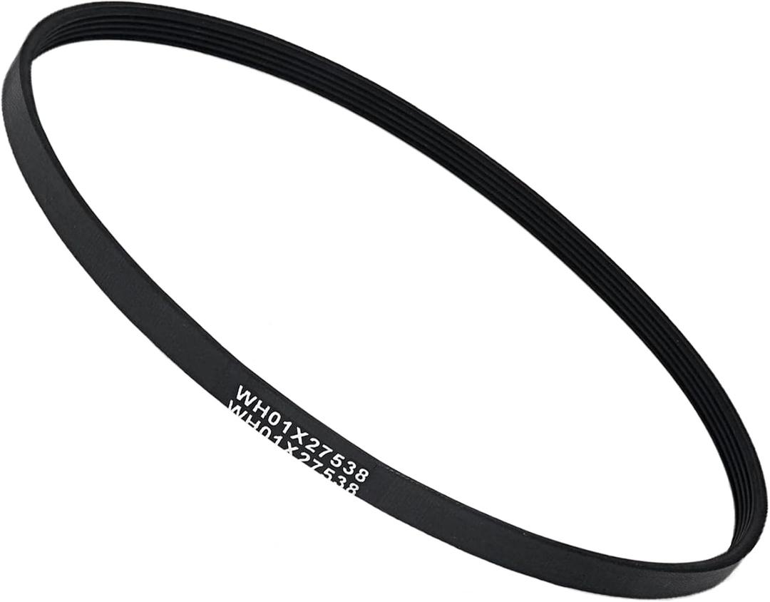 3 x WH01X27538 Washer Drive Belt Compatible with GE, Hotpoint Clothes Washing Machine Belt Replacement AP6328256, 4587903, PS12299369
