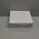 BABUDOG Womens Warm Fur Lined Mid-Calf Boots Waterproof Winter Snow Boots Non-slip Lace up Combat Boots (8, White)