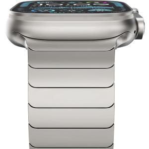 NewWays Titanium & Stainless Steel Link Bracelet for Apple Watch Band Ultra 3 2 1 Band 49mm Series11 10 46mm 42mm 45mm 44mm 41mm 40mm 38mm Series 3-11