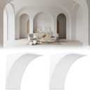 2-Pack Round Doorway Arch Kit, 9"x9"x5" Pre-Curved Drywall Form - Easy DIY Installation for a Half-Circle Top on Any Interior Doorway, Add Modern Rounded Corners to Your Home Decor