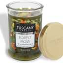 Tuscany Candle Forest Moss: Eucalyptus & Musk Scented Fall Candle, 18 oz