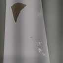 Women's Ballet Flats Black PU Leather Dress Shoes Comfortable Round Toe Slip on Flats with Breathable Eyelets 9.5, Black 