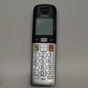 Panasonic Cordless Phone, Easy to Use with Large Display and Big Buttons, Flashing Favorites Key, Built in Flashlight, Call Block, Volume Boost, Talking Caller ID, 1 Cordless Handset - KX-TGU430B (Black)