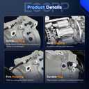 ECCPP AC Compressor for Toyota Corolla Matrix 1.8L 2003 04 05 06 07 2008 AC Compressor for Car Rapid Cooling