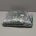 2.6x8 Washable Rug for Entryway, Green Soft Printed Area Rug, Non-Slip Kitchen Rugs, Low-Pile Medallion Indoor Door Mat, Small Farmhouse Carpet for Entrance Kitchen Foyer Bedside