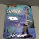 Spooktacular Creations Halloween Shark Costume Kids, Shark Boy Costume Gray Blue with Fin Tail for Halloween Dress Up Party (Medium (8-10 yrs))