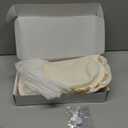 Silicone Bath Pillow, New Material Bath Pillows for Tub Head Neck and Back Support, Bath Tub Pillow with 4D Press Inflatable Airbag and Non-Slip Strong Suction Cups, Quick-Drying, Easy to Store, White