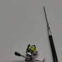 Lixada Fishing Rod Reel Combo Mini Pen Fishing Pole Kit Telescopic Fishing Rod Spinning Reel Combo Kit (63.0in/1.6m, Black)