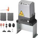VEVOR Automatic Gate Opener, 1200W Electric Sliding Gate Opener for Doors up to 65.6ft 5732lbs, Chain Drive Rolling Door Motor with Infrared Sensor & 2 Remote Controls, Driveway Gates Opening System