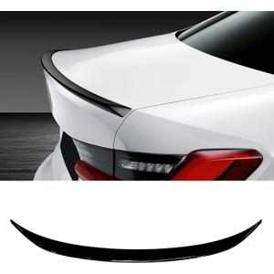 KHK G20 Trunk Spoiler, Gloss Black Car Rear Trunk Tail Spoiler, MP Style Rear Wing Spoiler Fits for 2019-2024 BMW G20 3 Series 330i M340i and G80 M3 All Models 2020 2021 2022 2023