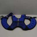 ZELUS Weighted Vest, 12lb Weight Vest with Reflective Stripe for Workout, Strength Training, Running, Fitness, Muscle Building, Weight Loss, Weightlifting (Blue)