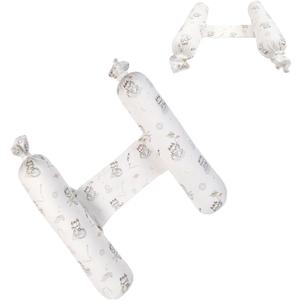 Reidio 1 Pair Multipurpose Pillow Adjustable Candy Shaped Throw Pillow Neck Support Pillow Back Cushion Body Pillow with Removable Soft Cotton Pillowcase Machine Washable (Loong)