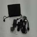 PQRQP 3 in 1 Professional Wireless Lavalier Microphone for iPhone, Android, Camera, Wireless Microphones, Mini Microphone, Crystal Clear Sound Quality for Recording, Live Streaming, Microphone Clips (Elegant Black)