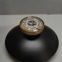 Small Dimmable Mid Century Modern Ceiling Light,5CCT LED Black Gold Semi Flush Mount Ceiling Lamp,for Hallway Entryway Bedroom Laundry Room Kitchen Light Fixture 2700K-6000K,11.81 in