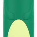 Ello Ellies 12oz Vacuum Insulated Stainless Steel Kids Water Bottle with Straw and Built-in Carrying Handle and Leak-Proof Locking Lid for School Backpack, Lunchbox and Outdoor Sports, Dino