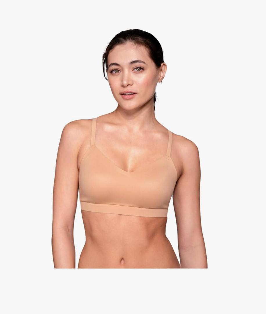 Floatley Cozy Adjustable Bra Comfort Wirefree Seamless Bra with Embedded Pad for Women, Siz 2XL