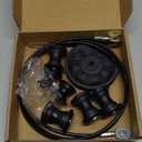 Vertical Climber Replacement Pulley Kit, 6 Guide Wheels, Tension Wheel, Steel Cable, Step Gym Compatible