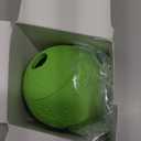 HIPPIH Dog Puzzle Toy 2 Pack, Interactive Dog Toys for Treat Dispensing, Durable Puppy Toys for Teething, Dog Treat Ball for Teeth/ Slow Feeder/ IQ Training/ Playing, Blue-2.75‘’, Green-3.14‘’