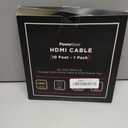 PowerBear 4K HDMI Cable 10 ft | High Speed Hdmi Cables, Braided Nylon & Gold Connectors, 4K @ 60Hz, Ultra HD, 2K, 1080P, ARC & CL3 Rated | for Laptop, Monitor, PS5, PS4, Xbox One, Fire TV, & More
