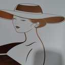 dressfan Fascinator Hats for Women,Linen Vintage Feather Headwear for Derby/Church/Wedding/Cocktail/Tea Party (Blue)