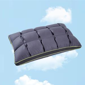 YOUR MOON Soft Pillow Queen for Sleeping, Super Soft Support Down Alternative Pillow, 100% Cotton Shell Luxury Comfy Fluffy Bed Pillows for Sleep(Gray)