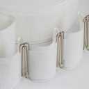 Pleat Tape for Curtain Heading Vintage Style Small Size(10Yard,White)