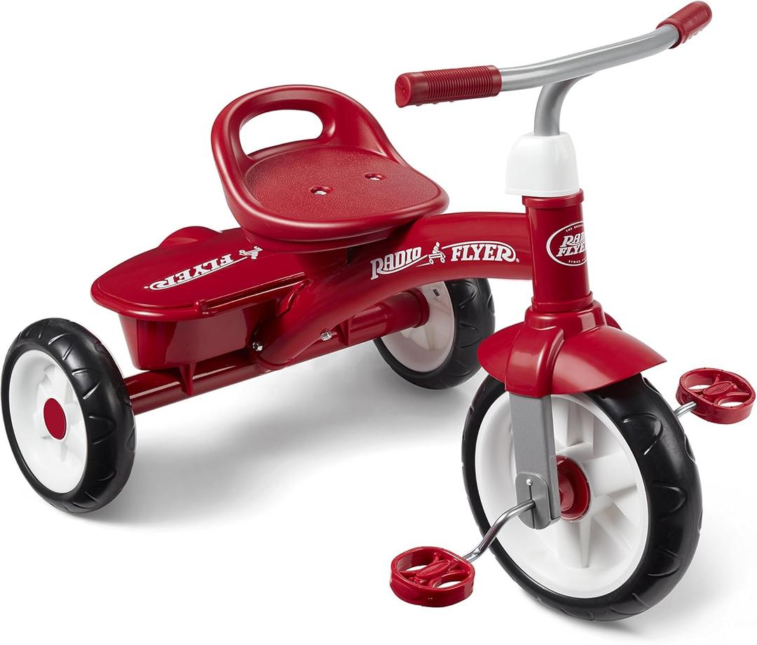 Radio Flyer Red Rider Trike, Outdoor Toddler Tricycle, for Ages 2.5-5 