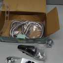 CECEFIN Kitchen Faucet Hose Attachment, Sink Sprayer Replacement Head with 4.9 Ft Stainless Steel Hose, Water Saving Aerator with 3-Way Diverter Valve for Hair Washing Laundry Room and Pet Shower