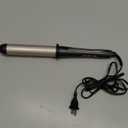 INFINITIPRO BY CONAIR Tourmaline Ceramic 1¼-Inch Curling Wand, Detachable Clip Turns Wand into Curling Iron, Produces Flawless Waves and Curls, for Use on Medium and Long Hair, Dark Gray