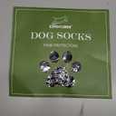 EXPAWLORER Anti Slip Dog Socks to Prevent Licking Paws, Dog Shoes for Hot Pavement, Dog Booties for Small Medium Large Senior Dogs, Traction Control Boots & Paw Protectors for Hardwood Floors (Medium (4 Count), Dark Grey)