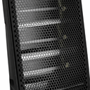 Room Heater 1500W Ultra Quiet Quartz Radiant Heater, Black