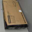 SONGMICS 40 Inches Mini Fitness Trampoline, Fitness Rebounder with Adjustable Handrail, Foldable Trampoline for At-Home Workout, Max. Load 264.6 lb