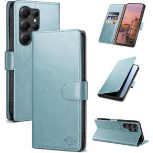 Wallet Case for Samsung Galaxy S25 Ultra, Sky Blue
