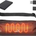 Electric Heated Hand Warmer Pouch, Glove with 10000 mAh Battery. Double Sided Heating Areas- USB Heated Hand Muff Ideal for Football, Hunting,Fishing,Camping, Golf, Other Outdoor Sports