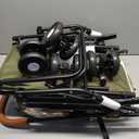 YYW Double Pet Stroller for Small Dogs & Cats - 4 in 1 Foldable Dog Stroller with 2 Detachable Carriers, Lockable Wheels & Safety Belts, Ideal for Multi-Pet Homes Walks & Travel(Green)