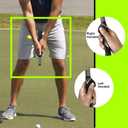 2Pcs Golf Swing Training Grip Trainer Practice Aids for Men Women