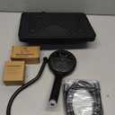 Hibbent Upgraded 5-spray 13'' Shower Head, High Pressure Rainfall Shower Head, Dual Showerhead Combo with 10-mode Handheld Spray, 12'' Adjustable Extension Arm, 71'' Hose, Shower Holder, Matte Black