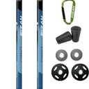 Fizan Compact 3 Trekking Poles – 5.6 oz Ultralight, Backpacking, Thru Hiking Poles, Adjustable, Collapsible, Customized Fit, Aluminum Walking Sticks