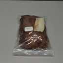 ColorGround Prestyled Brown Bald Wig for Halloween and Cosplay