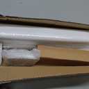 Hand Rails for Outdoor Steps,2 Step White Stair Railing Kit