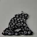 CuteBone Dog Halloween Pajamas Puppy Onesies Small Dogs Soft Pjs Coat Cat Apparel Comfy Pet Christmas Clothes Outfit Doggie Bodysuit P11M (Medium, Skulls)