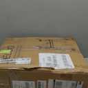 Delog Folding Walker for Senior  Platform Walker with 5’’ Wheels and Removable Padded Armrests 350lbs, Lightweight Walking Mobility Aid, Standard Walker for Elderly (Black)