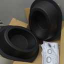 KEMIMOTO Pairs of 6x9 Speaker Pods, Universal Speaker Boxes Enclosures Compatible with UTV, RV, Car, Boat, Trunk, Trailer, Black, 2pcs
