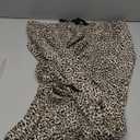 Leopard Pants Women Joggers Sweatpants Casual Cheetah Print Lounge Barrel Pants Trousers with Pockets (Large, Khaki)