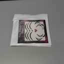 5 x Tiger Face Sticker Set, Black Stripes with Pink Nose Design,Halloween Headpiece Stick On (Black White Pink)